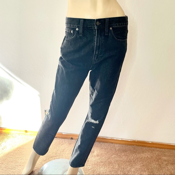 Madewell The perfect vintage jean dark wash mid waist denim size 28 - Picture 2 of 13